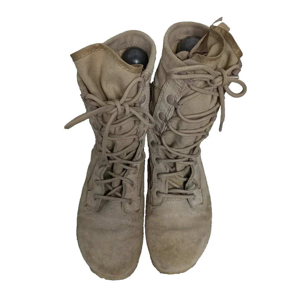 Belleville Tactical Research MINI-MiL TR105 Combat Boots Mens 9.5 Coyote Brown